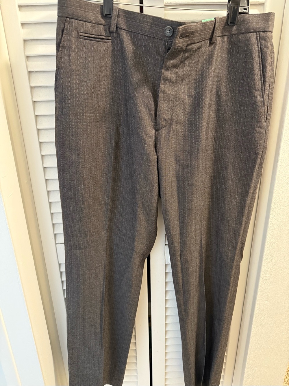 NWT Perry Ellis Men's Grey Dress Pants - Slim Fit